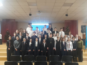 Классный час с участием руководителя миссионерского отдела Калининградской епархии, научного сотрудника Академии Кантианы БФУ.