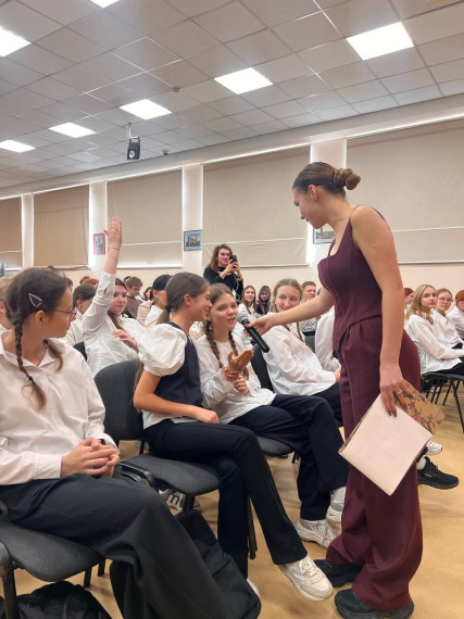 Второе занятие регионального проекта «Медиакласс» прошло в гимназии №32.